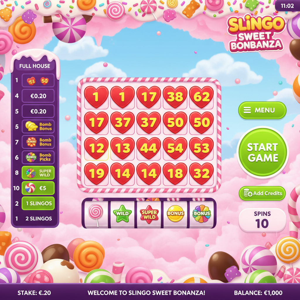 Slingo Sweet Bonanza