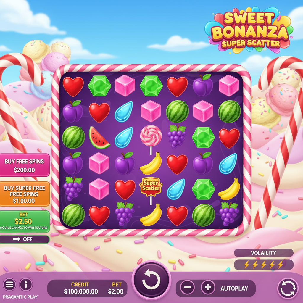 Sweet Bonanza Super Scatter